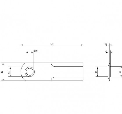 Cutit tocator Case