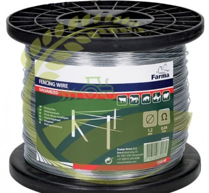 Sarma pentru gard electric 1,2mmx1000m