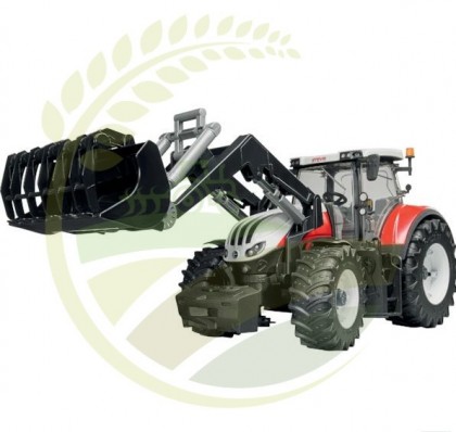 03181 Tractor Steyr 6300 Terrus cu încărcător frontal