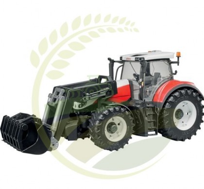 03181 Tractor Steyr 6300 Terrus cu încărcător frontal