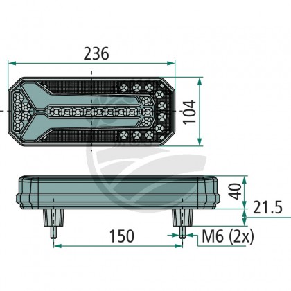 Reflectorizant cu LED L/R