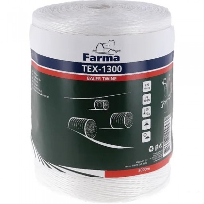 Ata baloti Farma 770m/kg 3000m Tex-1300