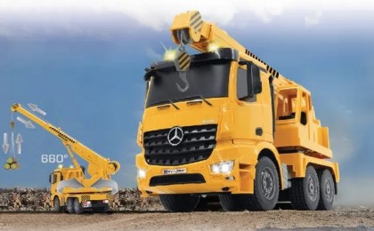 Automacara Mercedes Arocs cu telecomandă