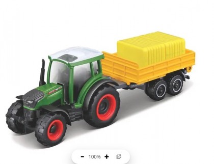 Tractor Fendt 209 cu remorcă basculabilă