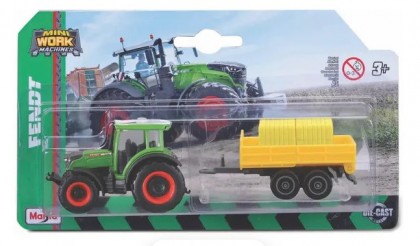 Tractor Fendt 209 cu remorcă basculabilă