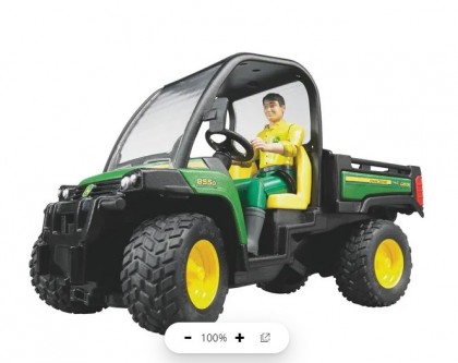 Mașină utilitară John Deere Gator 855D cu şofer