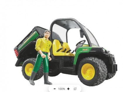 Mașină utilitară John Deere Gator 855D cu şofer