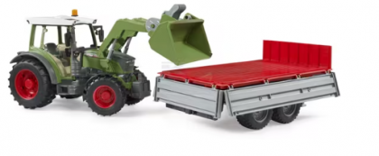 U02182 Tractor Fendt 211 Vario cu remorcă basculabilă