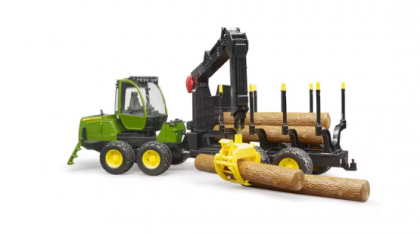 U02133 Tractor forestier John Deere 1210E Forwarder