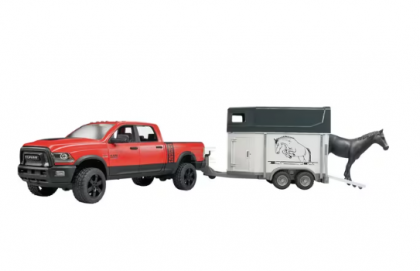 U02501 Mașină de teren cu benă 2500 Power Truck și remorcă transport cai