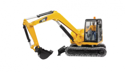 U02466 Excavator mini cu șenile CAT cu muncitor