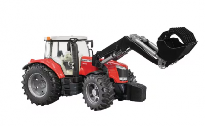 U03047 Tractor Massey Ferguson 7624 cu încărcător frontal