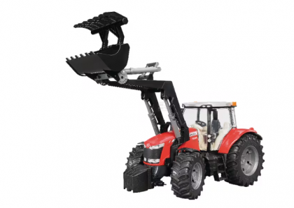 U03047 Tractor Massey Ferguson 7624 cu încărcător frontal