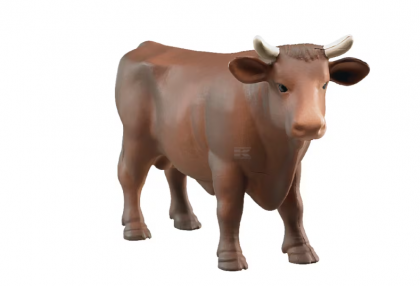 U02309 Figurină taur maro