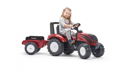 F4000AB Tractor Valtra cu remorcă