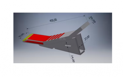 E05610CN Vârf brăzdar de adâncime E05610 carbură