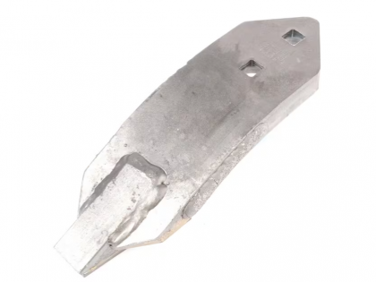 H2212540CN Brăzdar cultivator 246x80x20mm întărit curbat 2 orificii potrivit pentru Kuhn