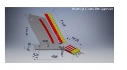 AVR004438CN Vârf scarificator, carbură