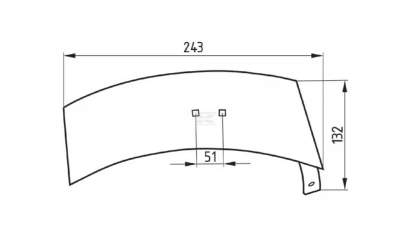 5020301053847 Tăietor trupită, potrivit pentru B-200