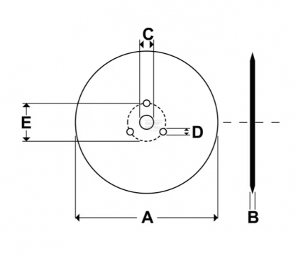 CD3502 Coulter Disc 350mm Ferguson/Rumptstad