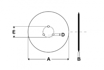 962292KR Taler disc neted semănătoare potrivit pentru Amazone