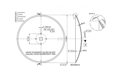 CDC300B Disc pentru hamei Ø510mm