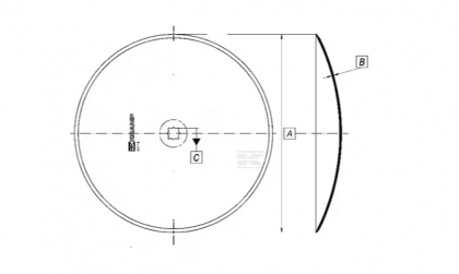HD560032 Taler disc neted 560x4,5