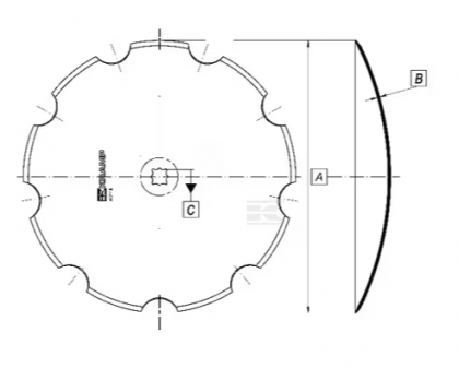 HD660148 Taler disc crestat 660x8