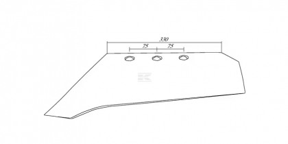 SS10803 Brăzdar cu cioc dreapta