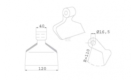 CK0930 Ciocan tocător potrivit pentru Agricom