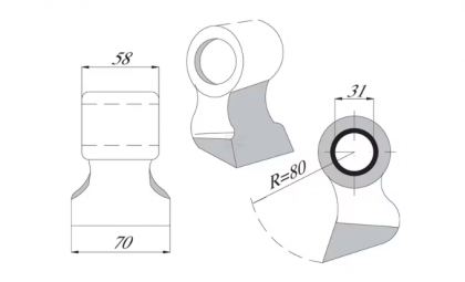 CK1930 Ciocan tocător pentru A.E.