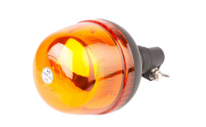 LA20020 Girofar de avertizare LED 24W 12-24V galben montaj pe stâlp flexibil diametru 128x215mm Kramp