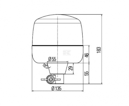 2RL010979011 Girofar Rota LED 12/24V FlexLEX