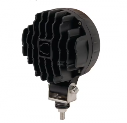 LA10007 Work light   - Reflector LED, 24W, 1500lm, round, 10/30V, Ø 117mm Deutsch plug, Flood, 6 LED's, Kramp