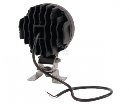 LA10015 Lampă  - Reflector de lucru LED, 25W, 2000lm, rotundă, 10/30V, diametru 117mm, lumină spot, 6 LED-uri Kramp