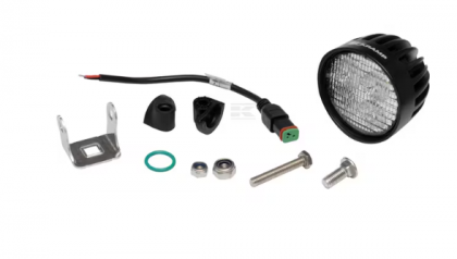 LA10550 Lampă  - Reflector de lucru LED 40W 4000lm rotundă albă 10/30V 84x126x71,8mm mufă Deutsch 4 LED-uri 360° Kramp