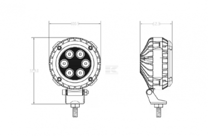 LA10510 Lampă  - Reflector de lucru 21W 2000lm