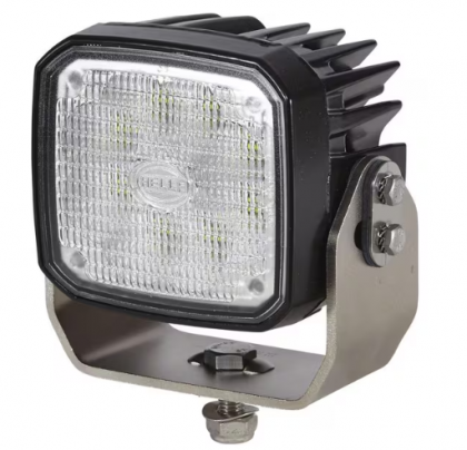 1GA995606071 Lampa  - Reflector de lucru LED, 4000lm, 12/24V, alb, clema, intrerupator german, 8 LED- uri  Hella