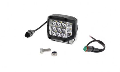 LA10094DT Lampă  - Reflector de lucru LED, 22.5W, 2850lm, pătrat, 10/30V, 89x73x97mm, mufă Deutsch, Kramp