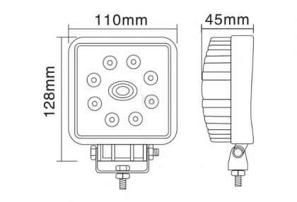 LA10903 Lampă  - Reflector de lucru LED, 24W, 2000lm