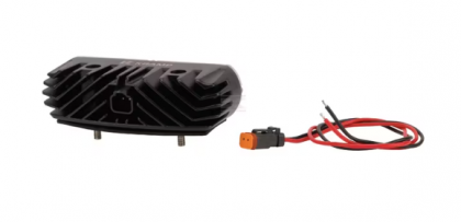 LA10087 Lumina  - Reflector de lucru LED, 20W, 2000lm, dreptunghiular, 10-30V, alb, 150x65x Deutsch plug, Flood, 4 LED-uri, Kramp