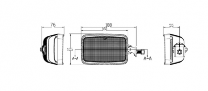 LA104211 Lampă  - Reflector  de lucru LED, 90W, 6000lm