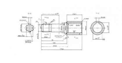 671017KR Reducție 1 3/8"-6 x 30mm