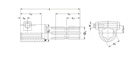 6710216HIKR Reducție cardanică