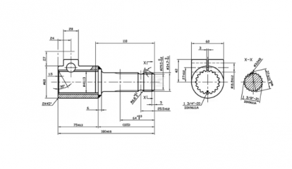 6710216HIKR Reducție cardanică