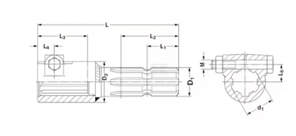 405001460 Reducţie arbore WOM