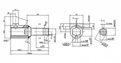 6710103KR Reducție cardanica