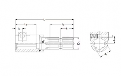 6710120HIKR Reducţie 1 3/8"-21 x 1 3/8"-6