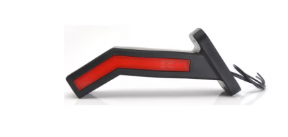 LA30164 Lampă de gabarit față/spate și lateral cu braț stânga LED 12-24V Kramp