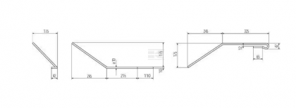 952459N Dinte greblă lung potrivit pentru Amazone